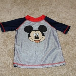 Mickey Mouse Boys Rash Guard